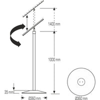 Telescopic Infoboard