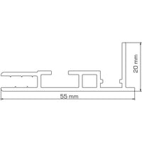 Textile Frame “FF55 + LED”