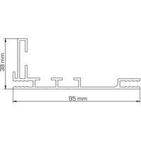 Textile Frame “FF95 + LED”