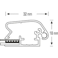 Water Resistant Snap Frame – 32 mm