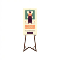 Wooden Floor Easel – Adjustable