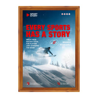 Wooden Look Snap Frame
