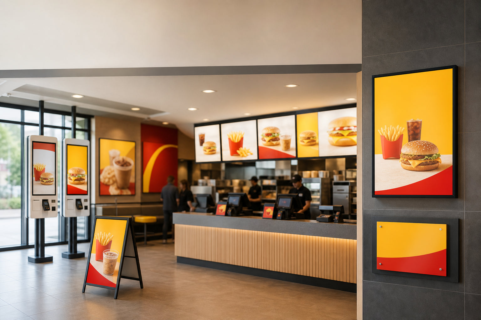 Order Counter & Kiosks